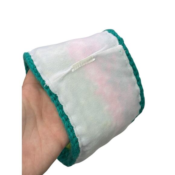 Spyder Earmuff Headband Multicolor Acrylic Crochet Fleece Lining One Size - Picture 3 of 6